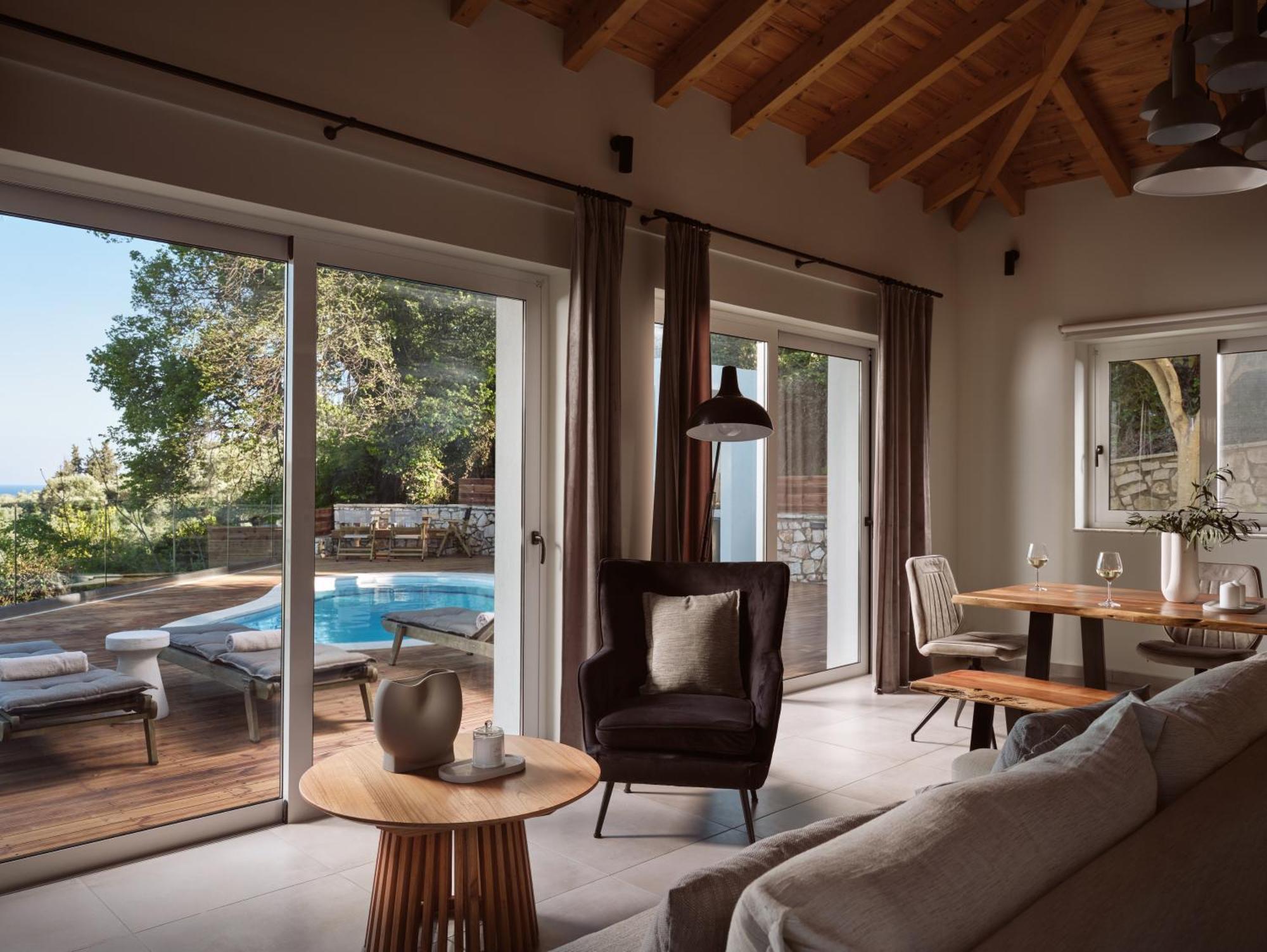 Chris & Jo Villas, Enchanting Escapes, With Heated Pools & Seaviews By Thinkvilla 扎金索斯镇 外观 照片