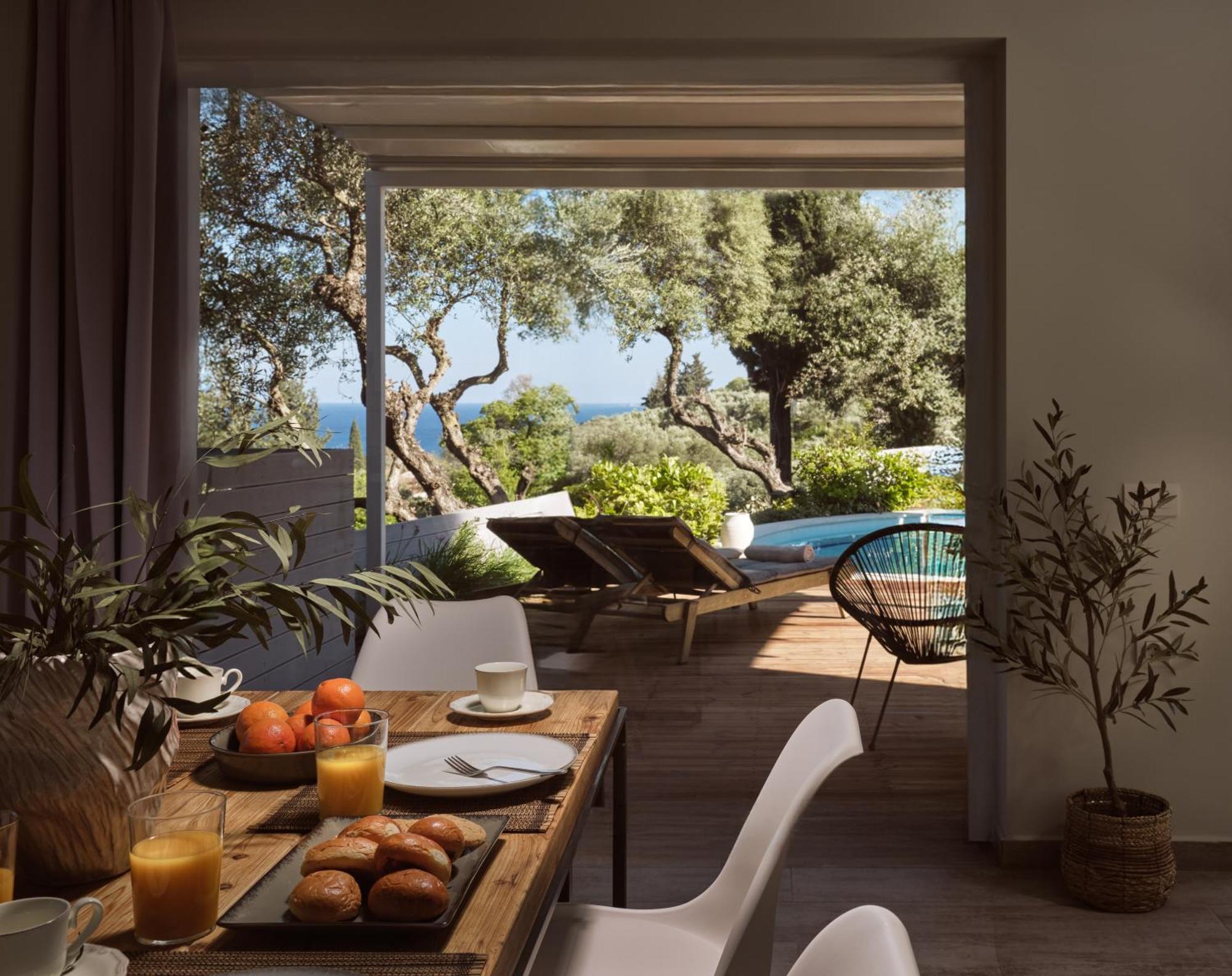 Chris & Jo Villas, Enchanting Escapes, With Heated Pools & Seaviews By Thinkvilla 扎金索斯镇 外观 照片
